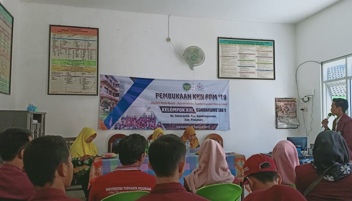 Penerimaan Kelompok KKN XII oleh Desa Sekarputih