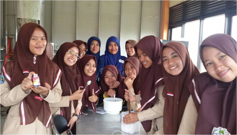 Pelatihan Membuat Es Krim Rumput Laut