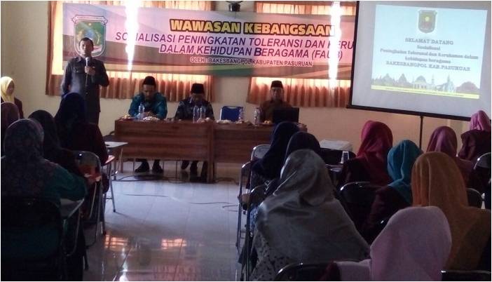 Tingkatkan Toleransi Beragama, Kesbangpol Bersama UYP Adakan Sosialisasi