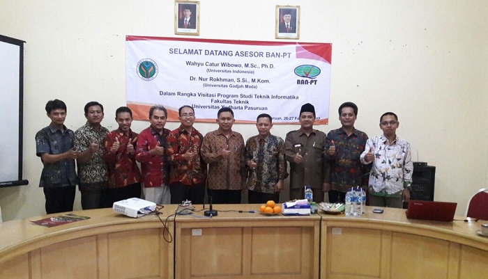 Prodi Teknik Informatika Jalani Visitasi Akreditasi