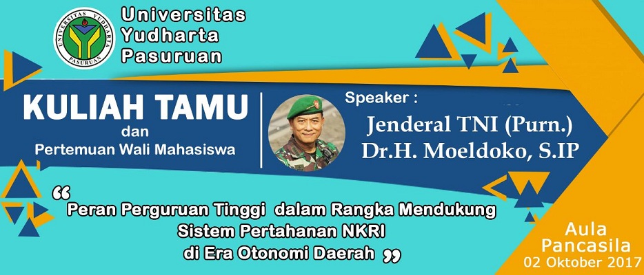 KULIAH TAMU dan pertemuan wali mahasiswa Tahun 2017