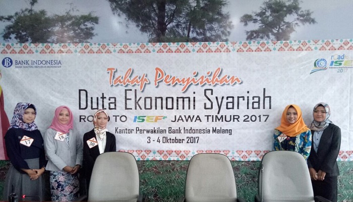 Mahasiswi Yudharta Ikut Audisi Duta Ekonomi Syariah yang digelar oleh Bank Indonesia