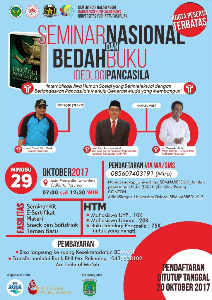 Seminar Nasional dan Bedah Buku Ideologi Pancasila
