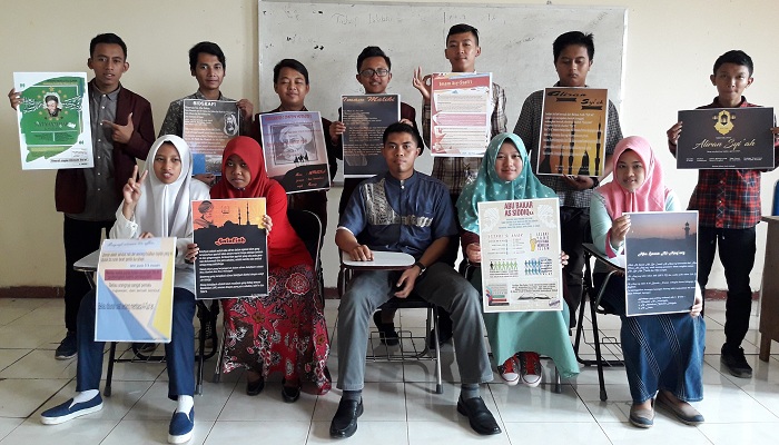 Prodi Ilmu Komunikasi Pamerkan Tokoh-Tokoh Aswaja ke Mahasiswa UYP