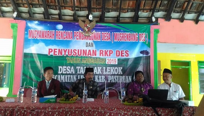 Desa Tambaklekok : Libatkan Mahasiswa UYP dalam Kegiatan MUSRENBANG DESA