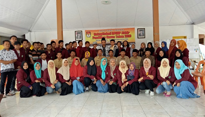 Rektor Universitas Yudharta Pasuruan Sambangi Mahasiswa KKN Di Nguling
