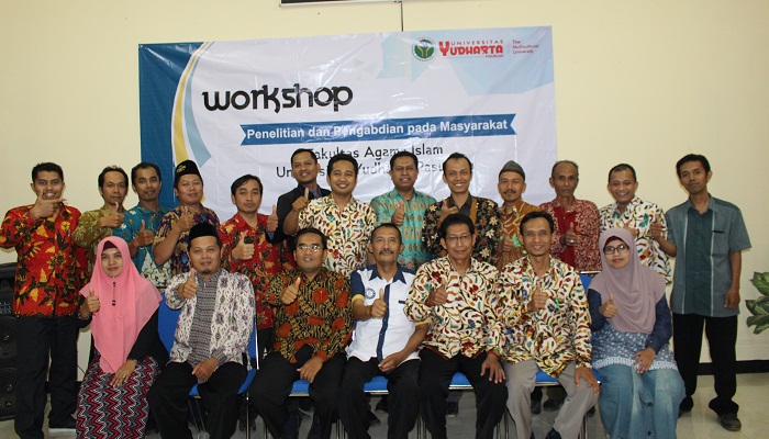 Tingkatkan Kapasitas Dosen, FAI Gelar Workshop Penelitian dan Pengabdian