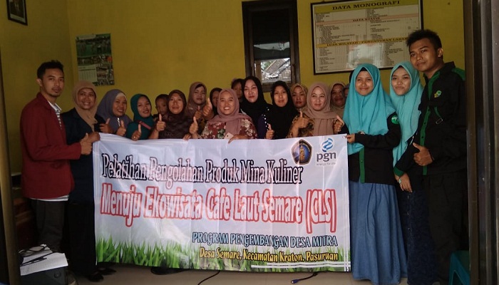 Mahasiswa Fakultas Pertanian ikut Serta dalam pelatihan pengolahan potensi lokal di Pasuruan