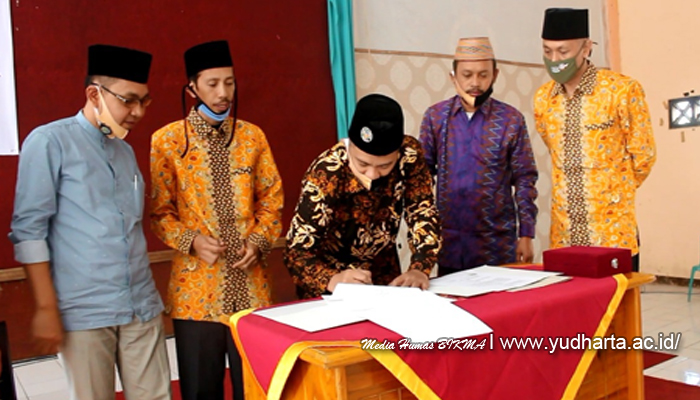Yudharta Teken MoU dengan KPUD Kab. Pasuruan