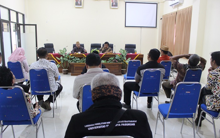 Wakil Rektor II, Umumkan Perubahan Struktul Baru UYP