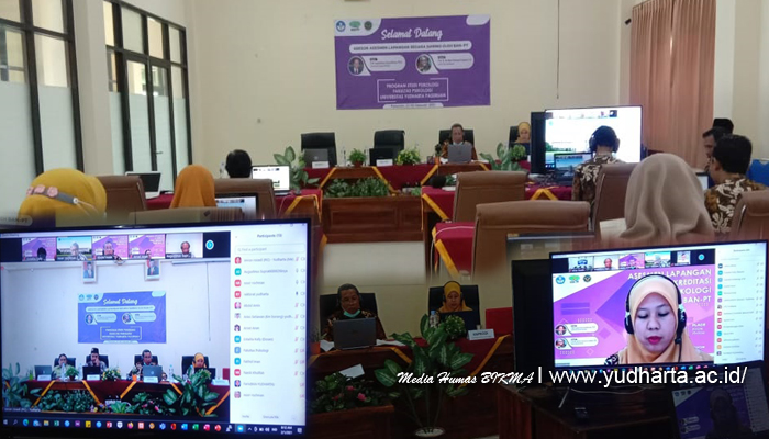Hari Ini BAN-PT Lakukan Asesmen Lapangan Program Studi Psikologi Secara Daring