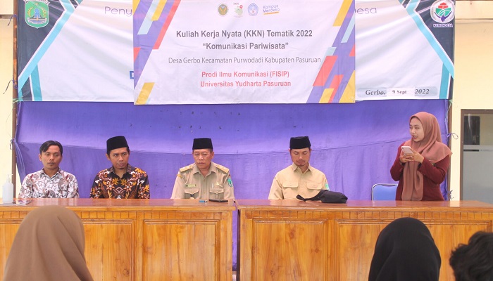 Opening KKN Tematik Ilmu Komunikasi, Berikan Harapan Baru Untuk Pariwisata Desa Gerbo