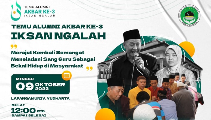 Selamat dan Sukses Atas Terselenggaranya Temu Alumni Akbar ke 3 Iksan Ngalah