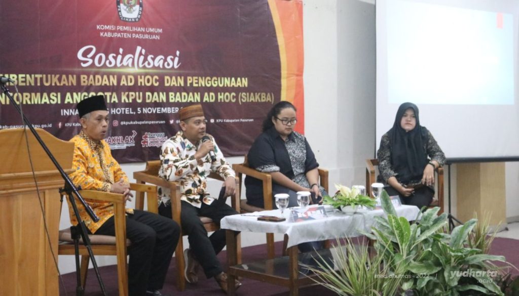 Dorong kesuksesan Pemilu, Rektor Yudharta menjadi Narasumber Pada Kegiatan KPU Kabupaten Pasuruan