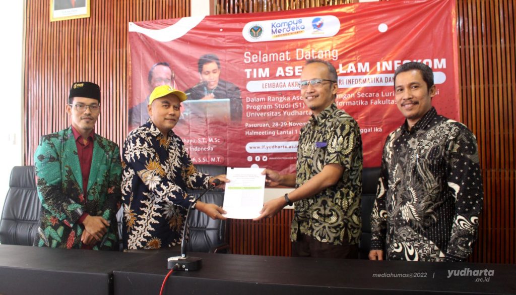 Prodi Teknik Informatika Jalani Asesmen Lapangan Secara Luring