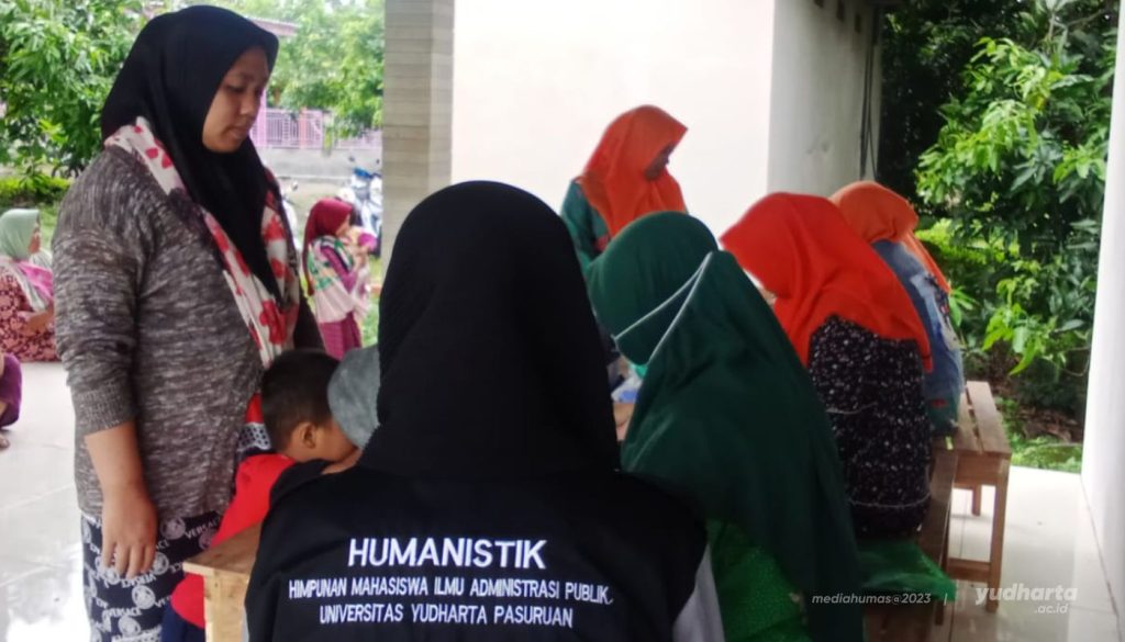 Ikut Serta Kegiatan Posyandu, Humanistik Optimalkan Pendampingan Guna Tekan Angka Stunting di Desa Wonokerto Sukorejo