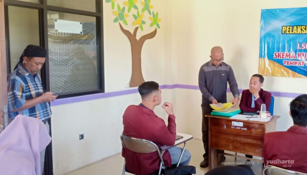 SPI dan LPM Lakukan Pemantauan Pelaksanaan Sertifikasi Profesi