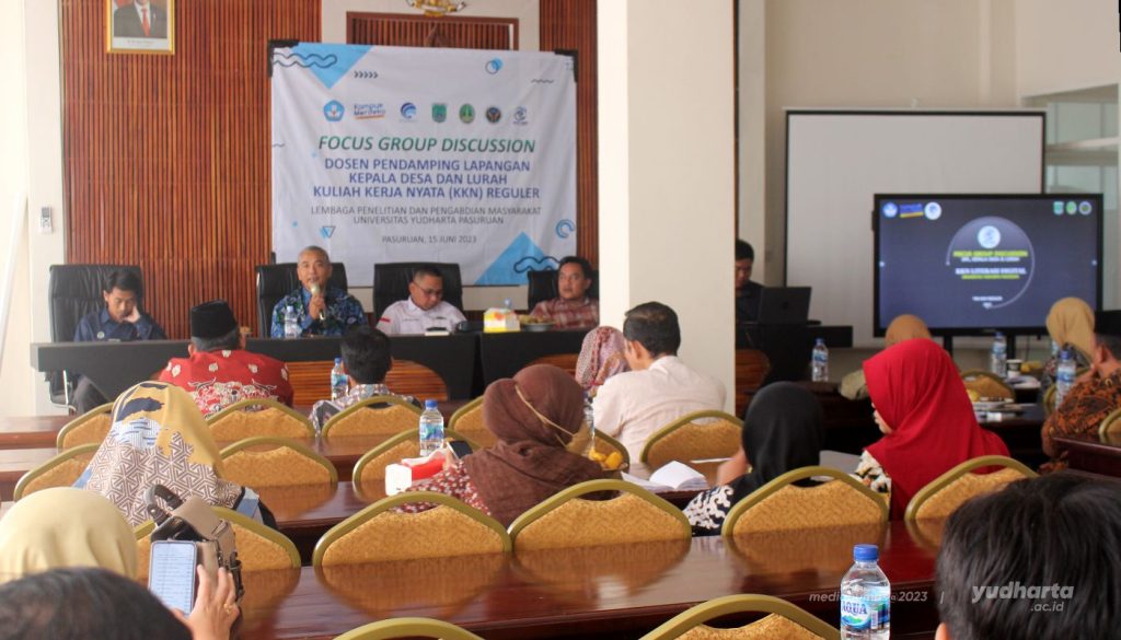 LPPM Yudharta Gelar FGD Bersama Lurah dan Kepala Desa