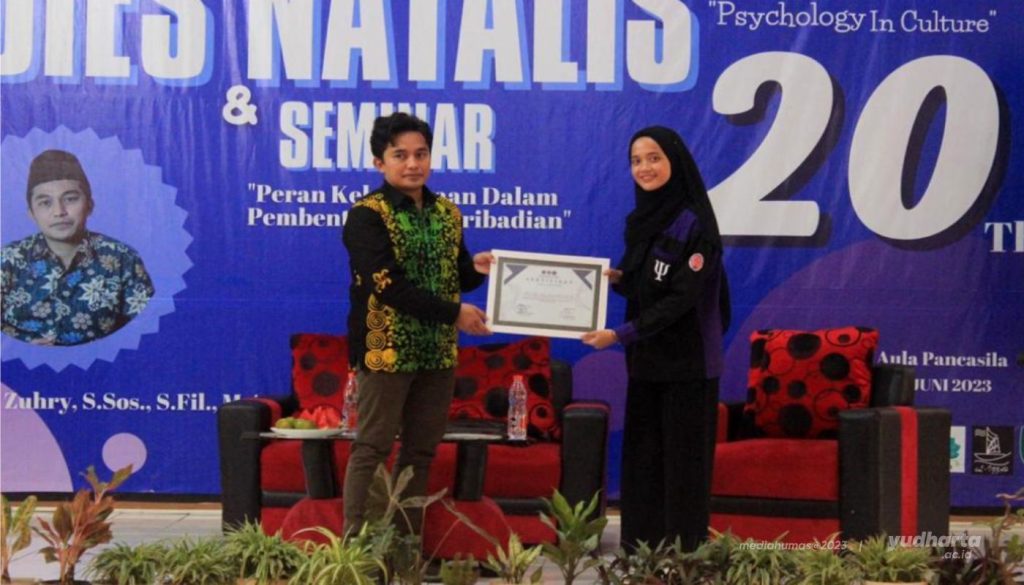 Semarakkan Diesnalatis 20th, HIMAPSI Gelar Seminar Peran Budaya dalam Membentuk Kepribadian