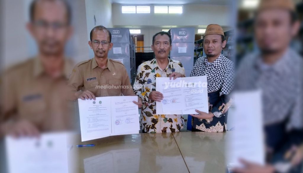 Perpustakaan Yudharta Tanda Tangani Kontrak Kerjasama dengan Dinas Perpustakaan dan Kearsipan Kota Pasuruan