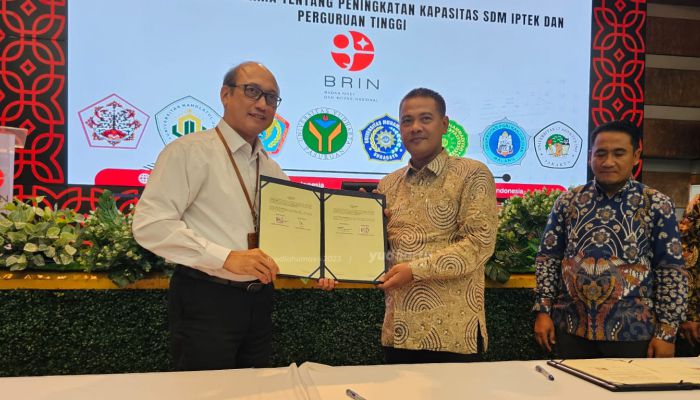 Universitas Yudharta Pasuruan Bersama 19 Perguruan Tinggi Nasional Jalin Kerja Sama dengan BRIN