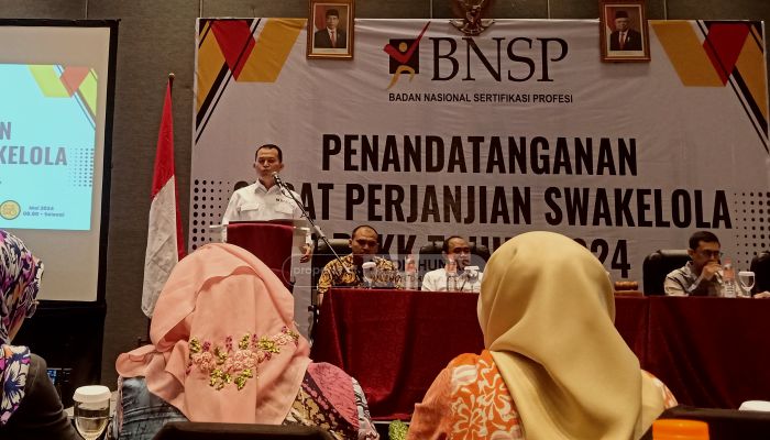 LSP Yudharta Lakukan Penandatanganan Kontrak Program PSKK Tahun Anggaran 2024