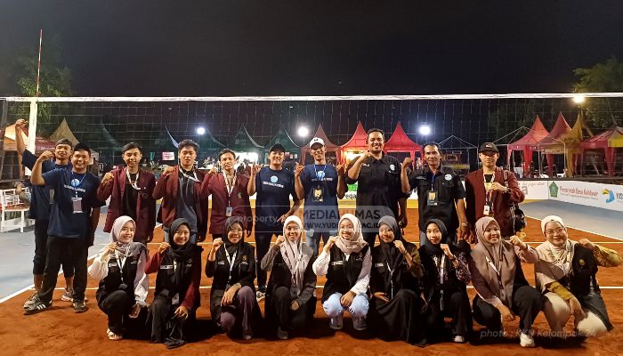 Turnamen Bola Voli Sidoarjo: Ajang Sinergitas Mahasiswa KKN Kelompok 24 dengan Masyarakat Desa Kalidawir