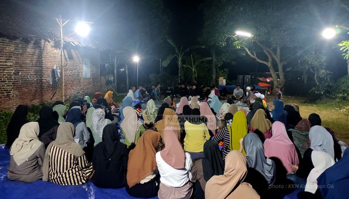 Mahasiswa KKN Kelompok 04 Berpartisipasi Dalam Kegiatan Do’a Bersama Desa Parerejo