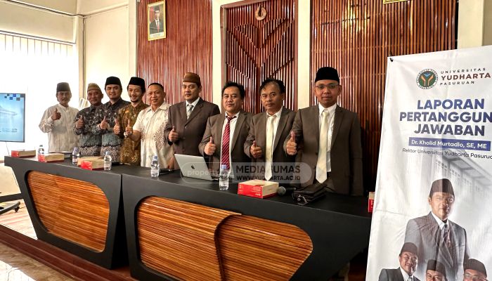 Laporan Pertanggung Jawaban Rektor Universitas Yudharta Pasuruan Periode 2019 – 2024