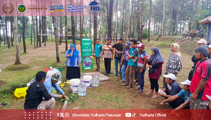 PROGRAM TIM PPK ORMAWA HIMAGRI YUDHARTA DISAMBUT BAIK WARGA DESA DAYUREJO PRIGEN PASURUAN DENGAN PROGRAM TERKAIT DESA HUTAN