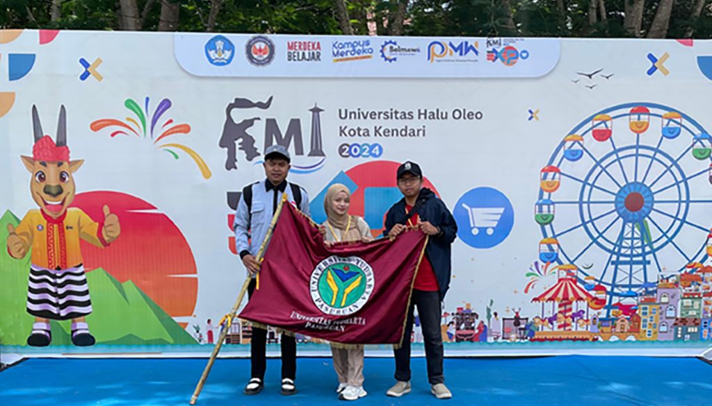 Tim P2MW Universitas Yudharta Pasuruan Ikuti KMI Expo di Universitas Halu Oleo Kota Kendari, Sulawesi Tenggara