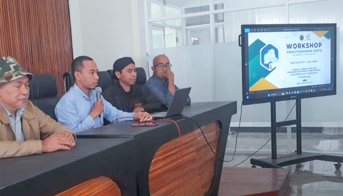 LPPM Universitas Yudharta Pasuruan Gelar Workhop Pemutakhiran Data Dosen di Google Schooler, SINTA & Garuda