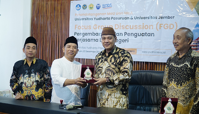 Universitas Yudharta Pasuruan Gelar Focus Group Discussion (FGD) bersama Tenaga Ahli Wakil Menteri Pendidikan Tinggi, Sains, dan Teknologi RI