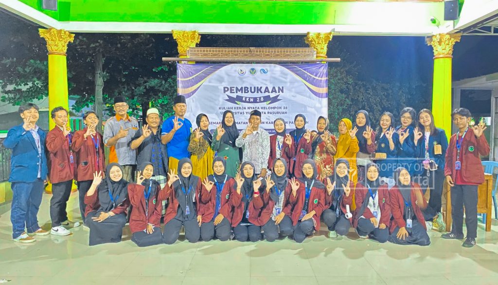 KKN 28 Universitas Yudharta Resmi Dimulai, Warga Semareh Sambut dengan Antusias