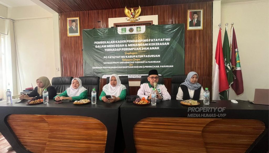 PC Fatayat NU Kabupaten Pasuruan Lakukan Pembekalan Kader di Universitas Yudharta Pasuruan