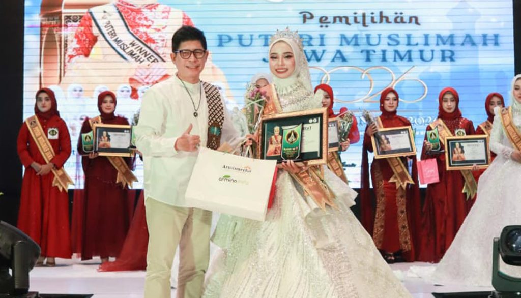 Erliyana Putri Mahasiswa Psikologi Raih Runner Up 4 Ajang Puteri Muslimah Jatim 2026