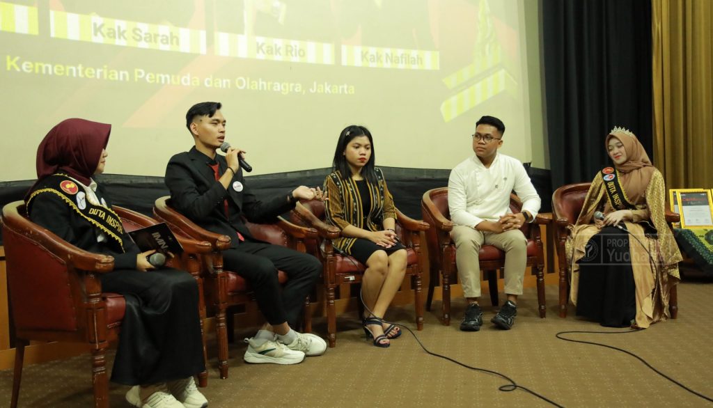 Mahasiswa Universitas Yudharta Pasuruan Jadi Pembicara di Kemenpora RI dalam Event Inspirasi Muda Nusantara