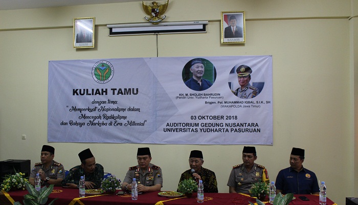 Kuliah Tamu bersama Kapolda Jatim